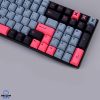 Crimson Key Caps Set GMK 8008 PBT Keycaps Cherry Profile Mechanical Keyboard Sublimation GMK Key Cap For MX Switch Mechanical Keyboard 129 Keys