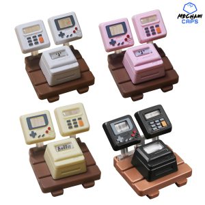 Retro 3-in-1 Game Boy/Calculator Interchangeable Key Caps - All 4 3-in1