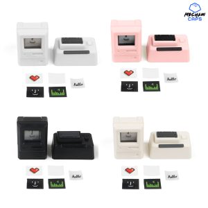 Retro Macintosh Face Key Caps - All 4 Macintosh Key Caps