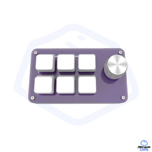 6 Keys RGB Numpad with Knob (Purple)